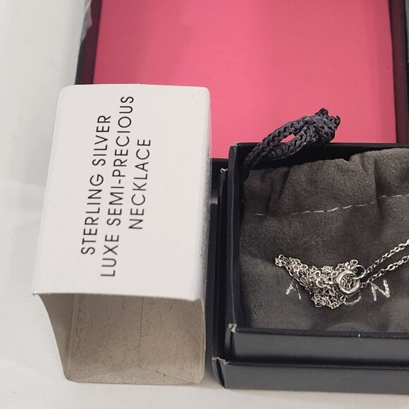 Avon Sterling Silver Necklace Bundle of 4 Hearts Angel Elephant Luxe - Picture 3 of 10